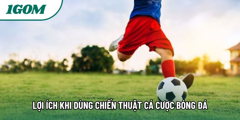 Lợi ích khi dùng chiến thuật cá cược bóng đá Lợi ích khi dùng chiến thuật cá cược bóng đá